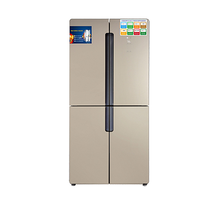 מקרר מקפיא תחתון 541 ליטר Normande זכוכית שמפניה ND-890CHG