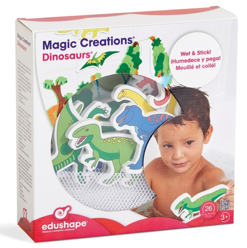 סט דמויות להתאמה ומשחק באמבטיה - דינוזאורים 13 חלקים