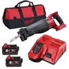 מסור חרב נטען 18V ללא פחמים + 2 סוללות 5.0AH מבית Milwaukee