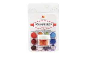 אבקת איבוק ורוד מטאלי 10 סמ"ק מנדלברג