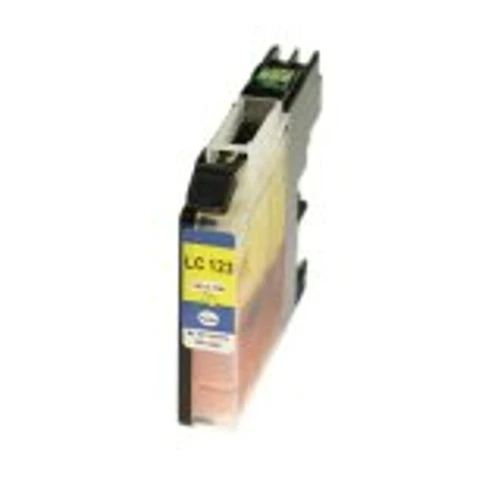 דיו צהוב תואם פרימיום Brother LC123Y (הספק 600 דף)
