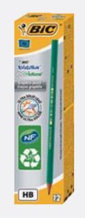 עיפרון בלי מחק HB - קופסה 12 יח' BIC