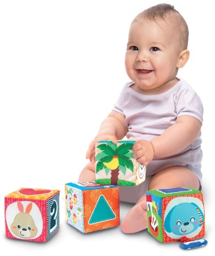 4 קוביות משחק והתפתחות רכות 