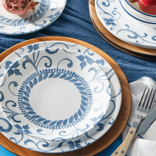 סט צלחות 12 חלקים, קורנינג ארטמיס | Corning Ware Artemis