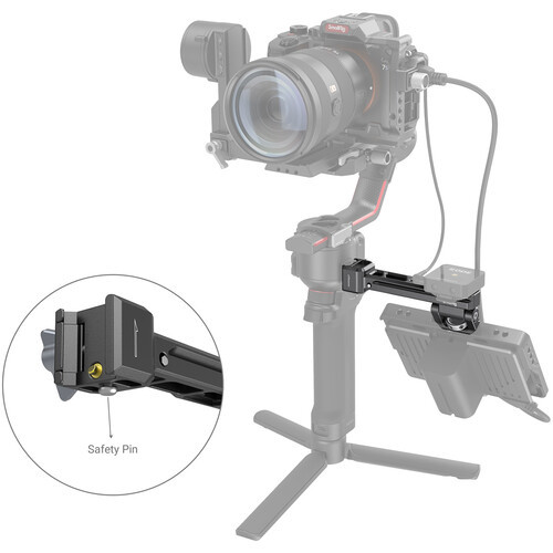 2386SmallRig  תושבת מוניטור מתכווננת עבור DJI & ZHIYUN & MOZA HANDHELD GIMBAL STABILIZERS  GIMBALS