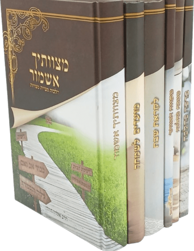 סט ספרי הלכה - הרב אלדד דוידי (6 כרכים)