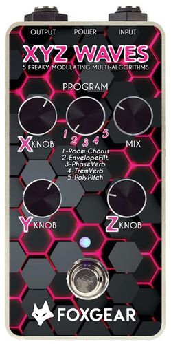 Foxgear XYZ Waves Modulation Pedal