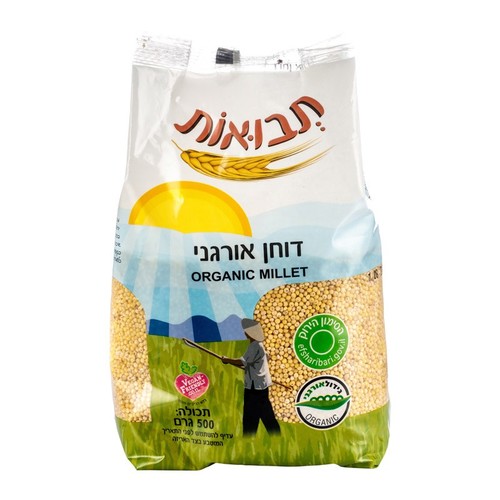 דוחן אורגני 500 גרם - תבואות