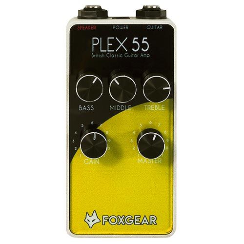 זוית נוספת Foxgear Plex 55 - MiniAmp 55W rms British Tone