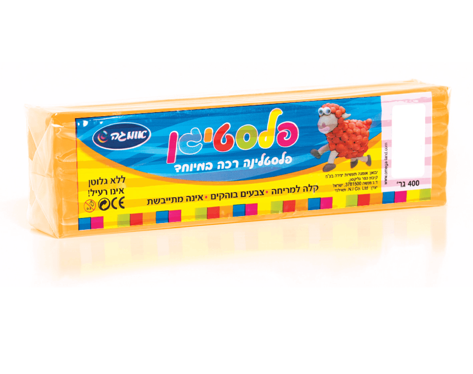 פלסטלינה פלסטיגן 400 גר