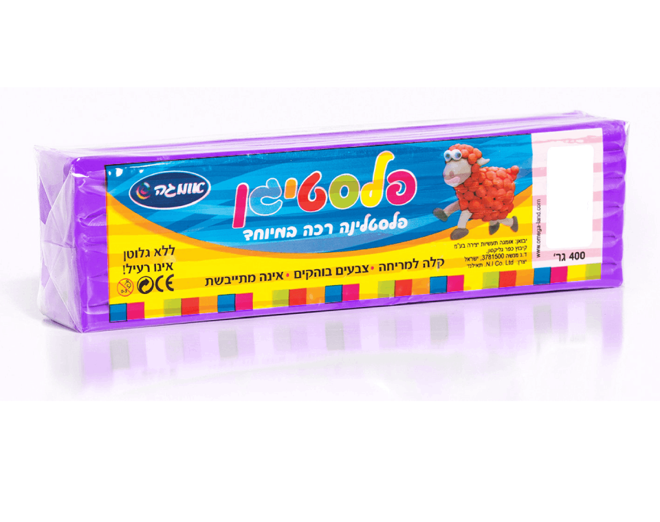 פלסטלינה פלסטיגן 400 גר