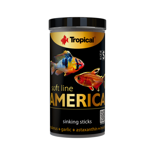 מזון סופט ליין אמריקה שוקע סמול 1000 מ”ל Tropical Soft Line America Sinking S 