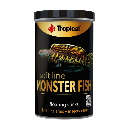 מזון סופט ליין מונסטר פיש צף 1000 מ”ל Tropical Soft Line Monster Fish Floating 