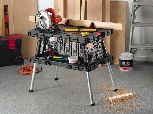 שולחן עבודה מתקפל FOLDING WORK TABLE לנשיאת משקל של עד 453 ק