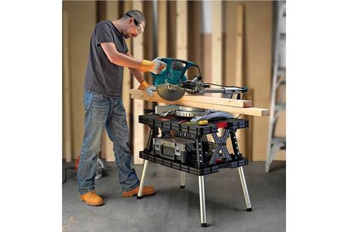 שולחן עבודה מתקפל FOLDING WORK TABLE לנשיאת משקל של עד 453 ק