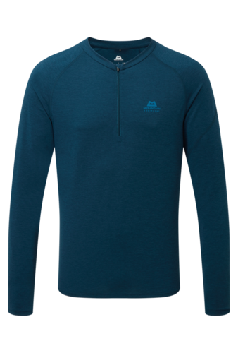 חולצה מנדפת שרוול ארוך ,Mountain Equipment Nava LS Zip