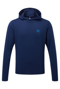 חולצה  לגברים מנדפת שרוול אורך עם קפוצ’ון GLACE HOODED TOP Mountain Equipment 