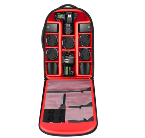 טרולי לציוד צילום Neewer NW3300 2-in-1 Convertible Wheeled Camera Backpack