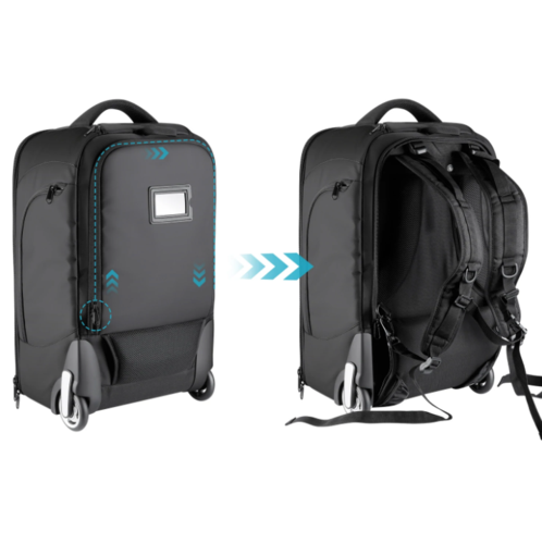 טרולי לציוד צילום Neewer NW3300 2-in-1 Convertible Wheeled Camera Backpack