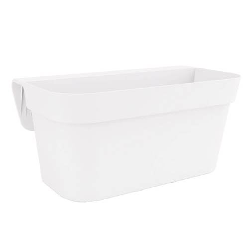אדנית בלקוני למעקה PVC איכותי ומעוצב בקפידה 38X23X18 ס
