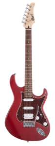 גיטרה חשמלית CORT G110 OPBC HSS Open Pore Black Cherry