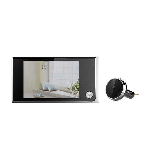 עינית דיגיטלית לדלת עם מצלמה ומסך 3.5 אינץ - elock View