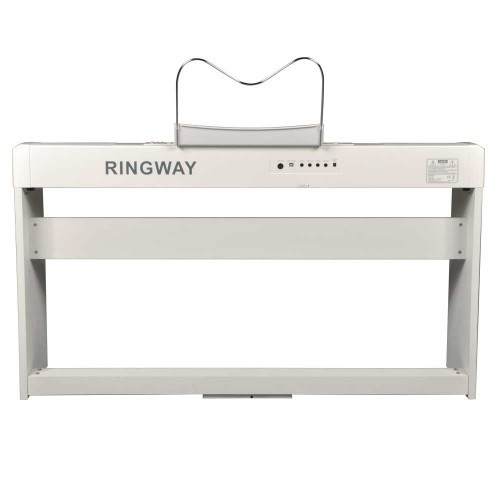 פסנתר חשמלי עם סטנד עץ בצבע לבן RINGWAY RP-35