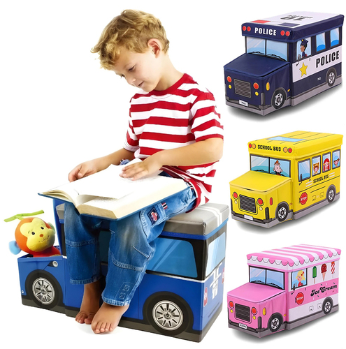 ארגז אחסון וישיבה לילדים CarBox 