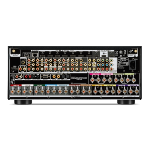 רסיבר רשת AV תומך וידאו 8K ואודיו 13.2CH עם HEOS מובנה Denon