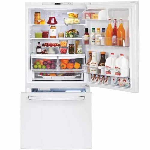מקרר ‏714 ‏ליטר LG GM859RWC ‏מקפיא תחתון צבע לבן