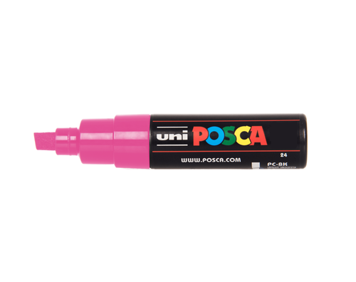 מרקר אקרילי שטוח עובי 8 מ