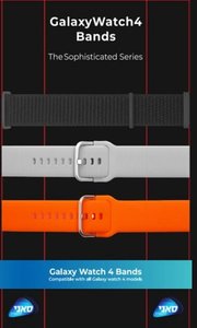 סט 3 רצועות לשעוני Samsung Galaxy Watch 4 בגדלים 44/46 מ"מ