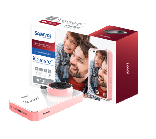 מצלמת 2.0 SAMVIX iCamera ורוד