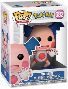 בובת פופ משחקים: פוקימון - מר מיים - Funko POP! Games: Pokemon - Mr. Mime #582