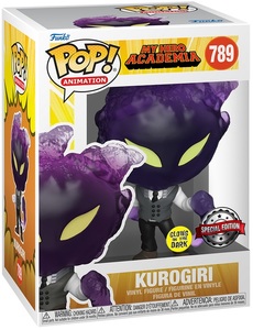 POP Animation: MHA- Kurogiri(GW) (אקסקלוסיבי מדבקה כסופה) Funko