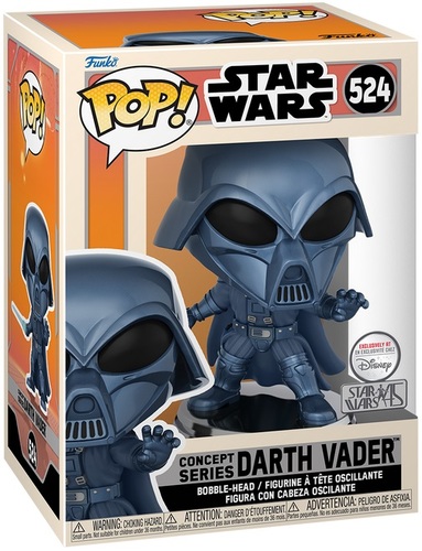 POP Star Wars: Concept SRS- Vader (אקסקלוסיבי מדבקה כסופה) 