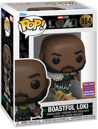 POP Marvel: Boastful Loki WonderousConvention (קומיקון מדבקה משותפת)