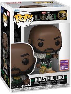 POP Marvel: Boastful Loki WonderousConvention (קומיקון מדבקה משותפת) Funko