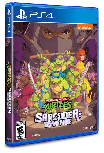 PS4 Teenage Mutant Ninja Turtles: Shredders Revenge