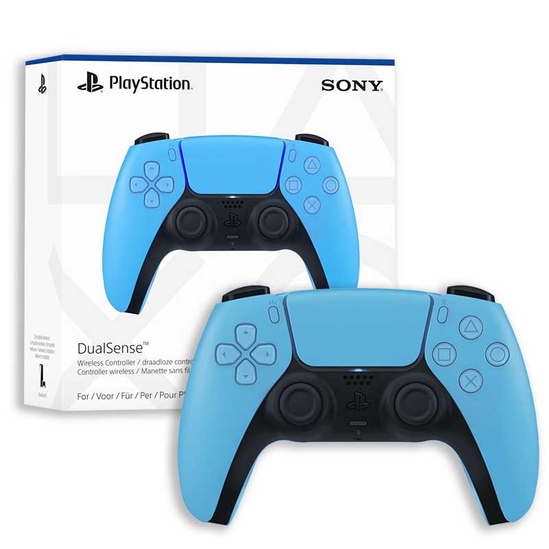 PS5 WIRELESS CONTROLLER DUALSENSE - STARLIGHTE BLUE