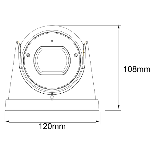 מצלמת כיפה (5M) DI-250AEVF