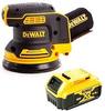 מלטשת אקצנטרית נטענת+ סוללה 5.0AH דגם DCW210N מבית DeWALT 