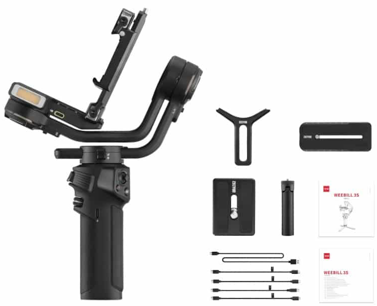 עריכה גימבל Zhiyun WeeBill 3S