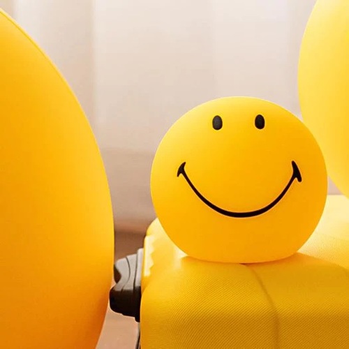 מנורת לילה כף יד מסיליקון רך Smiley סמיילי 11 ס