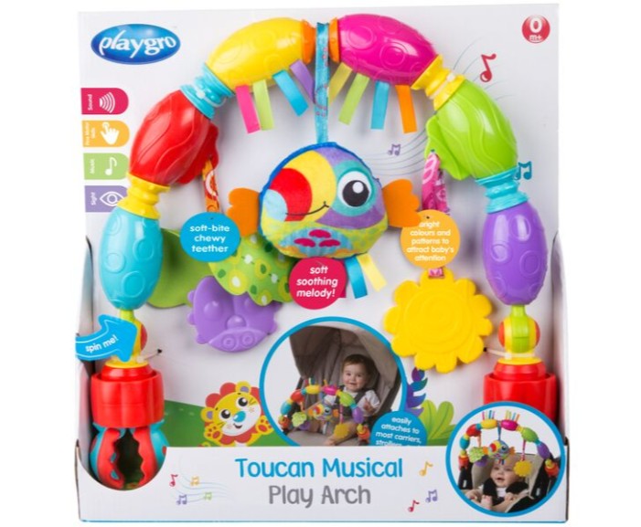 קשת לעגלה טוקאן מוזיקלי Playgro