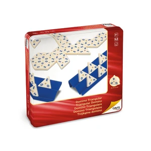 דומינו משולשים TRIANGULAR DOMINO METAL BOX