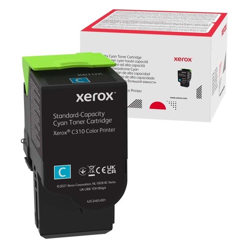 טונר ציאן מקורי 5.5K למדפסות XEROX C310 - C315