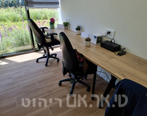 שולחן משרדי וכסא מחשב דגם גל 