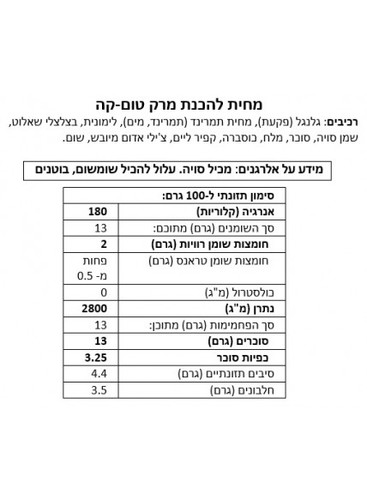 מחית להכנת מרק טום קה 70 גרם Blue Elephant