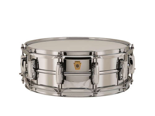 תוף סנר LUDWIG LB400B 5x14 Chrome Over Brass W/ Nickel Hardware